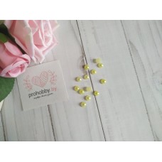 Полужемчуг 6 мм, цвет желтый №94, 5 г